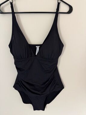 Tommy Banana Classic Black One-Piece Swimsuit